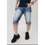 Quần Short Jeans nam 162 - A91 JEANS (Xanh)