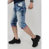 Quần Short Jeans nam 162 - A91 JEANS (Xanh)