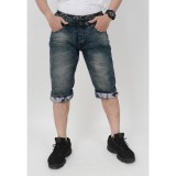Quần Short Jeans nam 167 - A91 JEANS (Xám)