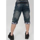 Quần Short Jeans nam 167 - A91 JEANS (Xám)