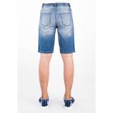 Quần Short Jeans nam A91 JEANS đơn giản 202 (Xanh Jeans nhạt)