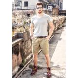 Quần short Kaki nam 4Men (Kem)