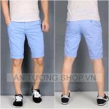 [HCM]Quần sort kaki nam phong cách Hàn Quốc (xanh biển)