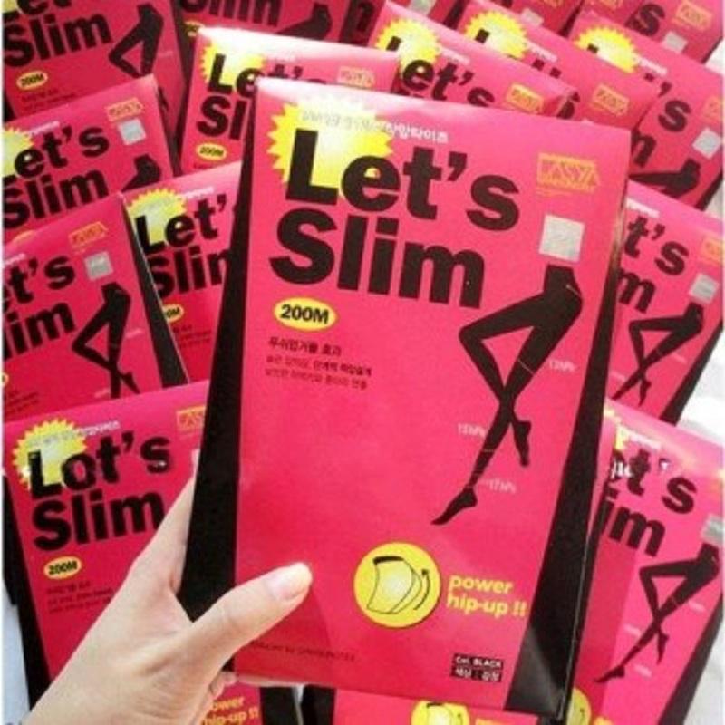 Quần tất thon chân gọn vòng bụng Let's Slim Hàn Quốc