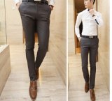 [HCM]Quần tây nam ống côn Navi Xám