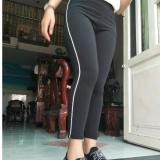 [HCM]Quần thun nữ - legging (Ôm Body sọc viền trăng)