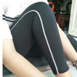 [HCM]Quần thun nữ - legging (Ôm Body sọc viền trăng)