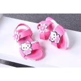 Sandal Bé Gái  Kitty - Size 21 đến 25 - hồng trắng