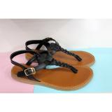 Sandal da T-strap TIGISH (Đen)