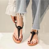 Sandal da T-strap TIGISH (Đen)
