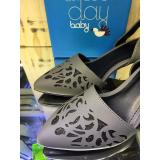 Sandal lazer cut 3 phân MELISSA (Xám)