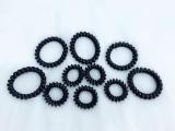 Set 10 cột tóc lò xo (màu đen)