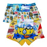 Set 2 quần boxer Minion (Trắng Vàng)