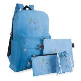 Set 4 Túi Xách Ba Lô BESHY Cao Cấp BS6 (Xanh Trời)