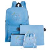 Set 4 Túi Xách Ba Lô BESHY Cao Cấp BS6 (Xanh Trời)