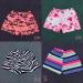 Set 5 quần đùi carter bé gái