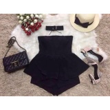 Sét áo ống quần short kèm vòng cổ