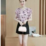 Set bộ áo tay bèo và quần short SET039