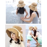Set mũ cặp mẹ và bé gái DDL8 (Nâu)
