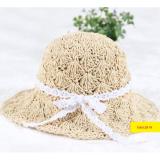 Set mũ cặp mẹ và bé gái DDL8(Kem)