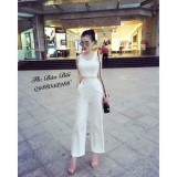 Sét quần suông áo croptop sexy