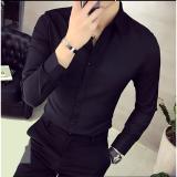 Sơ mi không lỗi mốt (màu đen) trẻ trung, lịch lãm