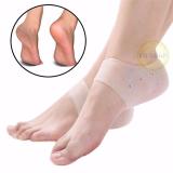 Combo 3 đôi vớ Silicon bảo vệ gót chân và cổ chân,hỗ trợ chỉnh hình, màu trắng
