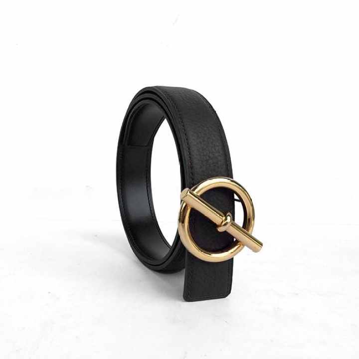 Thắt lưng da nam thời trang TLP 01 ( Vàng)
