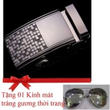 Thắt lưng Nam Cao cấp ST68 - Thời trang, Sành điệu (Tặng 01 Kính mát tráng gương Thời trang)