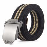 Thắt lưng nam, thắt lưng vải bố độ bền cao NOS-BLACK, thắt lưng thời trang chất liệu cao cấp POPO Collection