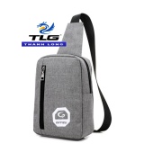 Túi đeo chéo nam thời trang phong cách Hàn Quốc Đồ Da Thành Long TLG 188 2(xám) tặng 01 bút bi cao cấp TLG K 410