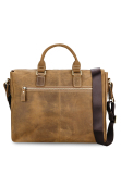 Túi laptop da thật KIKI Bags K01 (Nâu)