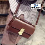Túi nữ thời trang phong cách Hàn Quốc Đồ Da Thành Long TLG 098 1(nâu) tặng túi đựng bút chì,bút mực VPP K 335