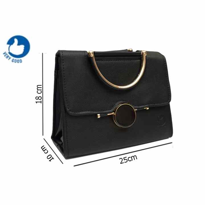 Túi xách khóa tròn xoay Verygood MS9 + Tặng 1 thẻ tích điểm Giá tốt 360