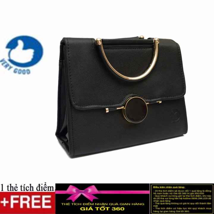 Túi xách khóa tròn xoay Verygood MS9 + Tặng 1 thẻ tích điểm Giá tốt 360