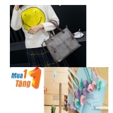Túi xách thời trang CNC 04( XÁM)+KÈM QUÀ