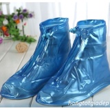 Ủng bọc giày đi mưa phong cách unisex (xanh-size L)