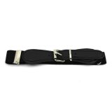 Vanker Candy Color Adjustable Waistband Waist Belt Band for Kids Children(Black)