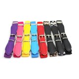 Vanker Candy Color Adjustable Waistband Waist Belt Band for Kids Children(Blue)