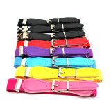 Vanker Candy Color Adjustable Waistband Waist Belt Band for Kids Children(Blue)