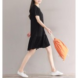 Váy Bầu Đuôi Cá Trơn Đen