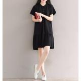 Váy Bầu Đuôi Cá Trơn Đen