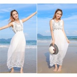 Váy, đầm maxi voan dạo chơi, đi biển 06