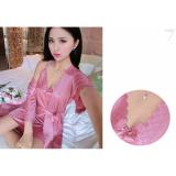 [HCM]Váy ngủ kèm áo choàng DE1700 (tím)