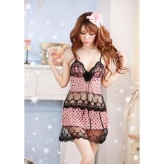 HCMVáy Ngủ Sexy Voan Bi Lưới CDAN54 Chodeal24h