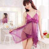 Váy ngủ Sexy Voan mỏng đệm Ren Chodeal24h.vn