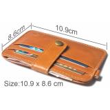 Spk187 women's genuine cowhide leather wallet card holder