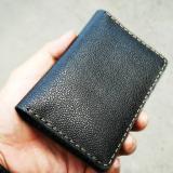 [HCM]Ví da handmade đựng namecard (Đen)