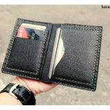 Ví da nam đứng handmade da thật