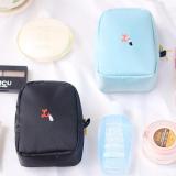 Ví đựng mỹ phẩm cầm tay - màu hồng